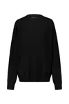Frenckenberger Round Neck Sweater Clothing In Black