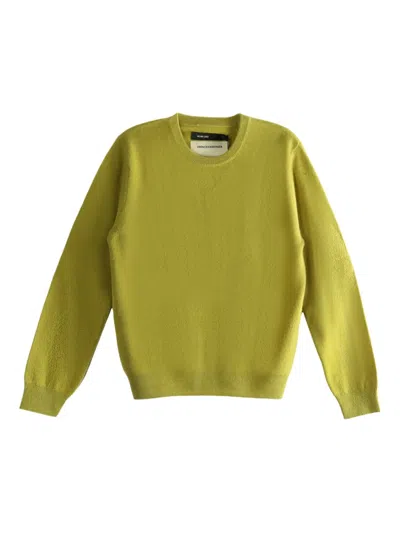 Frenckenberger Round-neck Sweater In Green