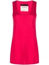 Frenckenberger Scoop Neck Tank Top In Rosa