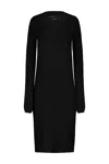 Frenckenberger Stretch Dress Clothing In Black