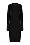 Frenckenberger Stretch Dress Clothing In Black