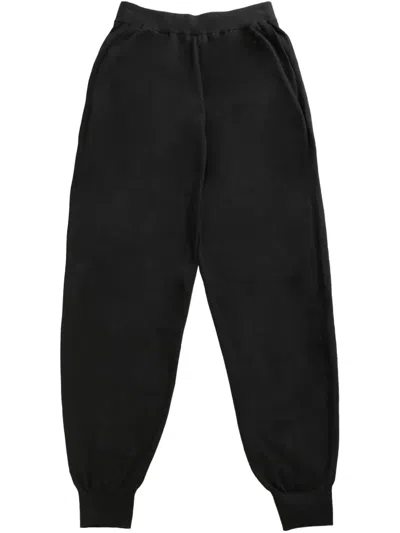 Frenckenberger Tapered Trousers In Black