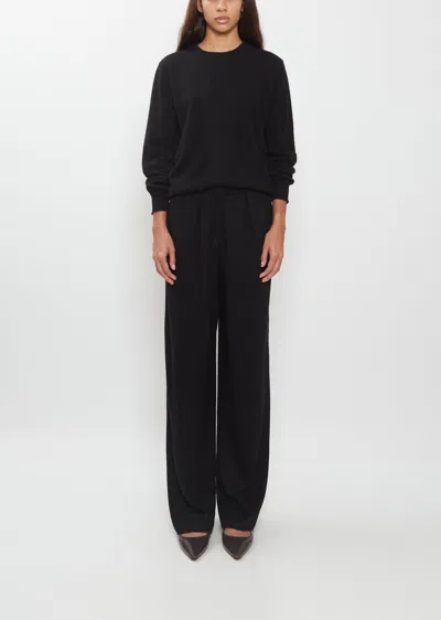 Frenckenberger Wide Pants In Black