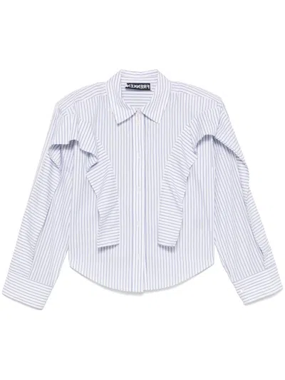 Frenken Banner Shirt In White
