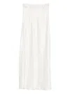 Frenken Base Flowy Skirt In White