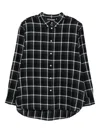 Frenken Check-pattern Shirt In Black