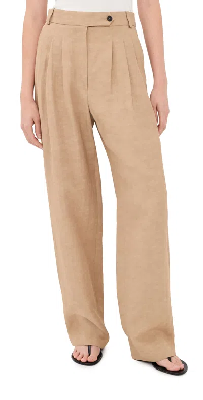 Frenken Crag S6 Pants Dark Ecru In Brown
