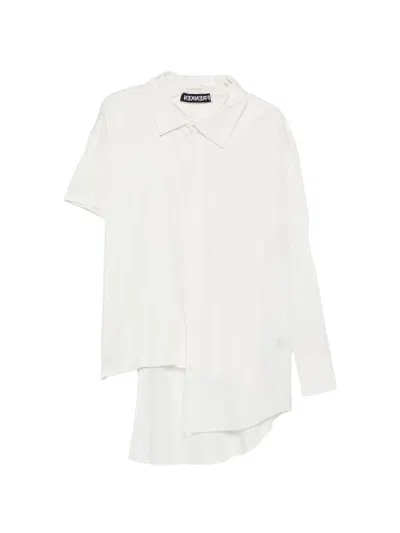 Frenken Crew-neck Shirt In White