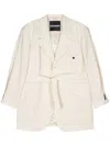 Frenken Crush Insideout Blazer In White