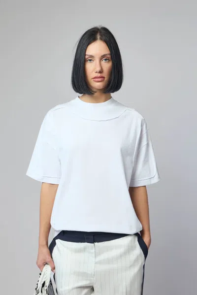 Frenken Cut Out Tee In White