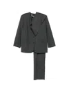 Frenken Draped Single-breasted Blazer In Multi