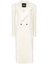 Shop Frenken Insideout Maxi Coat In White