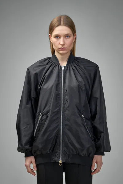 Frenken Market Nylon Bomber Jacket Coat