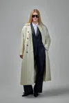 Frenken Shine Oversized Coat In Neutral