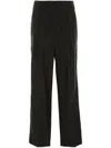 Frenken Waist String Trousers In Black
