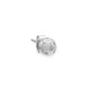 Frenvyrn Men's Fran Ball Stud Single Earring, Sterling Silver In Silver