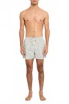 Frescobal Carioca Sport Angora Trelica Print Swim Shorts In Denim Blue-sahara Sun In Multi