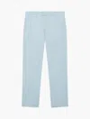 Frescobol Carioca Affonso Linen Trousers In Seafoam