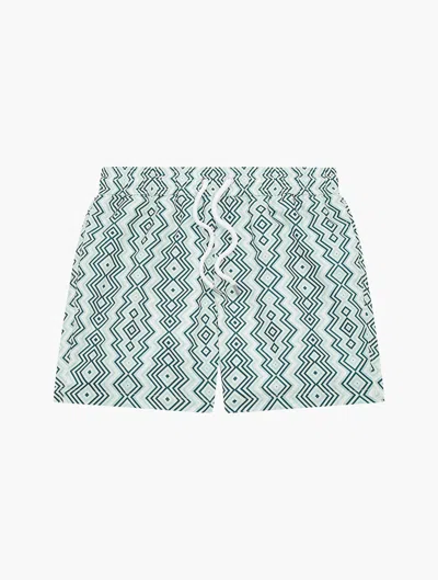 Frescobol Carioca Angra Camada Sport Swim Shorts In Sky Light & Perennial Blue