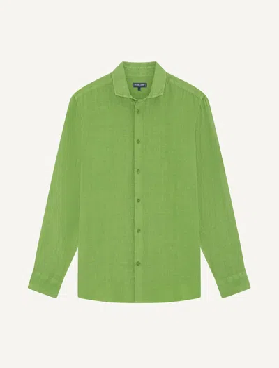 Frescobol Carioca Antonio Linen Shirt