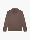 Frescobol Carioca Aurelio Knit In Dark Oak