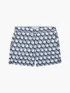 Frescobol Carioca Bola De Frescobol Classic Swim Shorts In Navy & Clear Water Blue