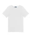 Frescobol Carioca Carmo Linen T-shirt In White