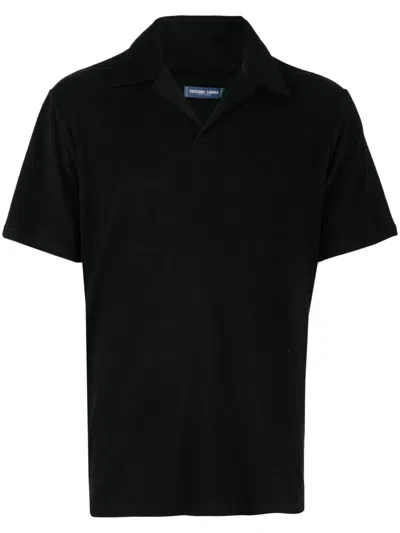 Frescobol Carioca Constantino Polo-shirt In Black