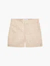 Frescobol Carioca Classic Swim Shorts Angra Ombré Print In Camel