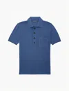 Frescobol Carioca Clemente Knit Polo In Summer Night