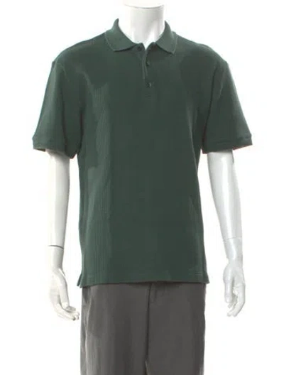 Pre-owned Frescobol Carioca Collar Short Sleeve Polo Shirt In Green