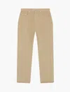Frescobol Carioca Columbo Corduroy Trouser In Beige