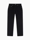 Frescobol Carioca Columbo Corduroy Trouser In Dark Navy-blue