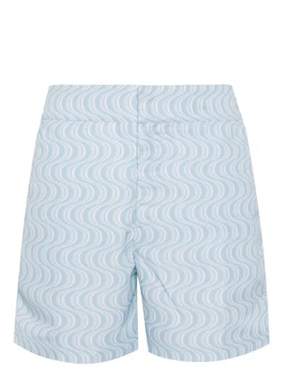 Frescobol Carioca Copa Camada Swim Shorts In 蓝色