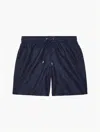 Frescobol Carioca Copa Camo Jacquard Board Swim Shorts In Navy