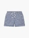 Frescobol Carioca Copacabana Sport Swim Shorts In Navy-blue
