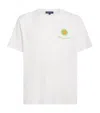 Frescobol Carioca Dinis Clube De Praia Printed Cotton And Linen-blend Jersey T-shirt