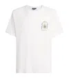 Frescobol Carioca Cotton-linen Dinis T-shirt In White
