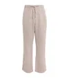 Frescobol Carioca Oscar Slim Fit Drawstring Pants In Brown