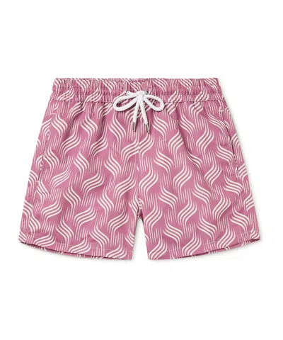Frescobol Carioca Designer Swim Shorts In Dark Lavender In Purple