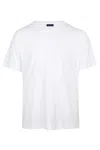Frescobol Carioca Dinis Linen Blend T-shirt White In White