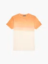 Frescobol Carioca Dinis T-shirt Dip Dye Print In Sandstone