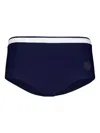 Frescobol Carioca Drawstring-waistband Swim Trunks In Black