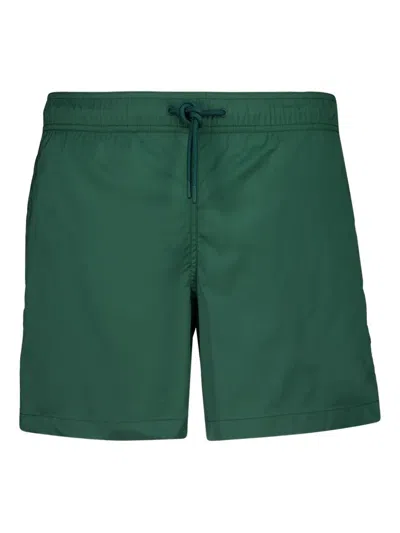 Frescobol Carioca Elasticated Swim Shorts In Green