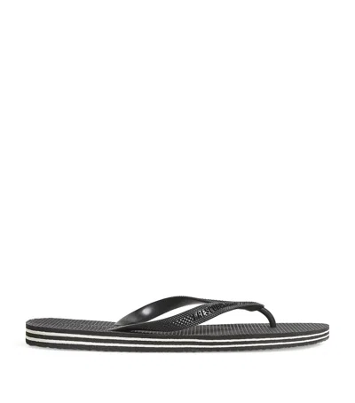 Frescobol Carioca Fabio Flip Flops In Black