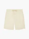 Frescobol Carioca Felipe Herringbone Shorts In Yellow Haze