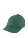 Frescobol Carioca Fernando Linen Baseball Cap In Green