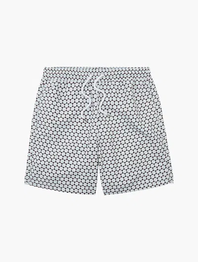 Frescobol Carioca Futevôlei Board Swim Shorts In White
