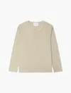 Frescobol Carioca Gabriel T-shirt X Parley For The Oceans In Sand Grey
