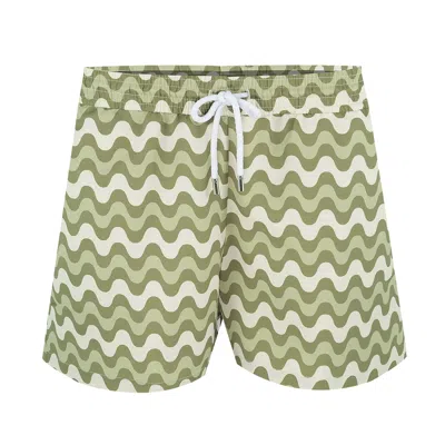 Frescobol Carioca Green Mens Swim Shorts